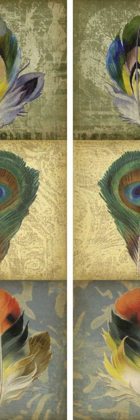Picture of 2-UP FEATHER TRIPTYCH II