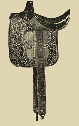Picture of ANTIQUE SADDLE III