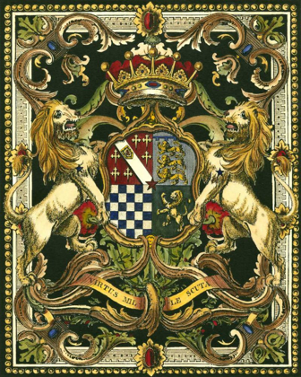 Picture of CREST ON BLACK II