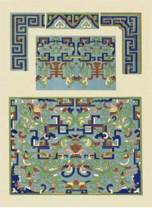 Picture of BLUE ORIENTAL DESIGNS III
