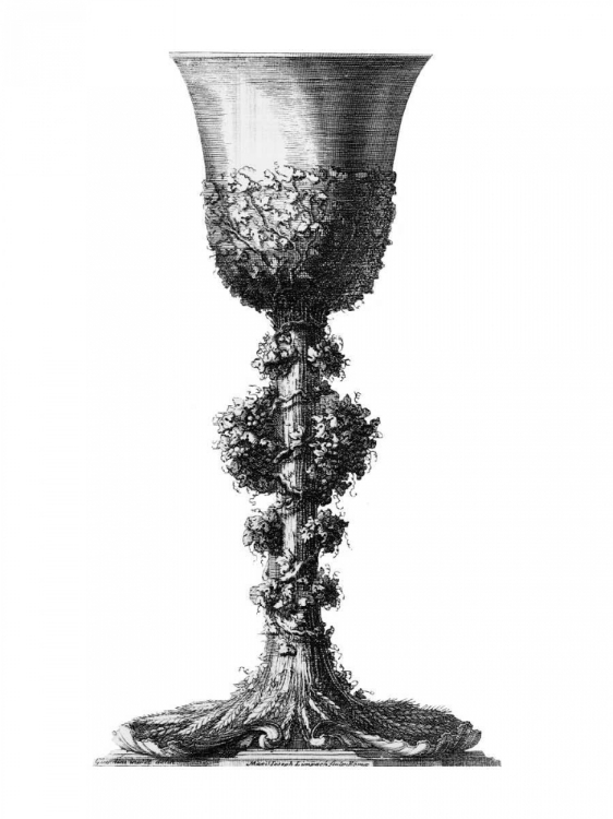 Picture of BLACK AND WHITE GOBLET II