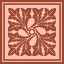 Picture of TONAL WOODBLOCK IN CORAL III