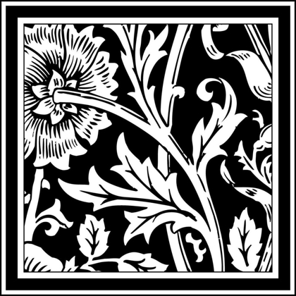 Picture of PRINTED GRAPHIC FLORAL MOTIF IV 
