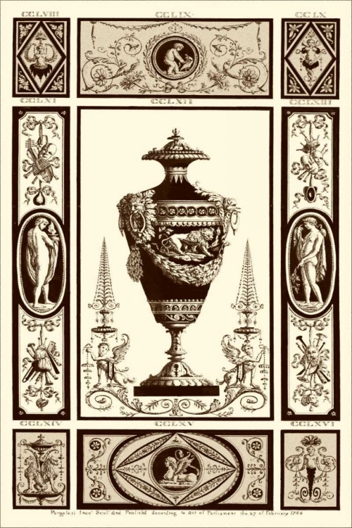 Picture of SEPIA PERGOLESI URN II