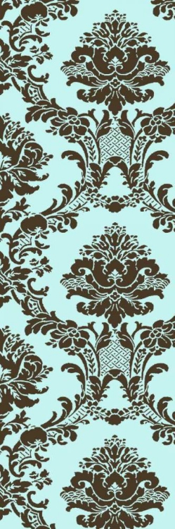 Picture of SMALL VIVID DAMASK IN BLUE II