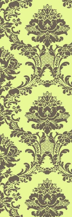 Picture of SMALL VIVID DAMASK IN GREEN II