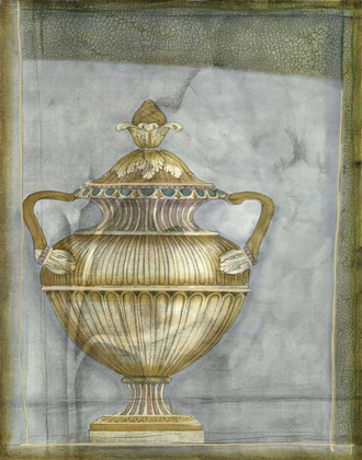 Picture of SMALL URN AND DAMASK II
