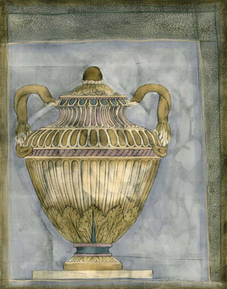 Picture of SMALL URN AND DAMASK III