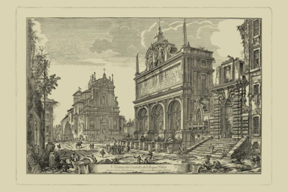 Picture of PIRANESI VIEW OF ROME III
