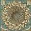 Picture of SUNFLOWER WOODBLOCK I
