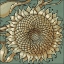 Picture of SUNFLOWER WOODBLOCK IV
