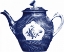 Picture of MANOR PORCELAIN IN BLUE I