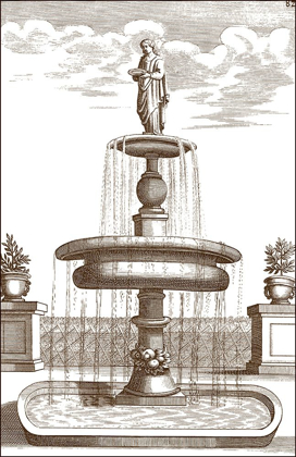 Picture of COURTYARD FOUNTAIN II