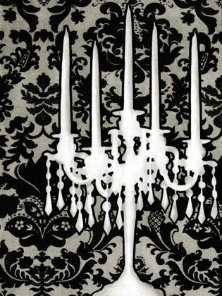 Picture of SMALL PATTERNED CANDELABRA I
