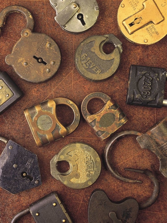 Picture of ANTIQUE LOCK COLLAGE