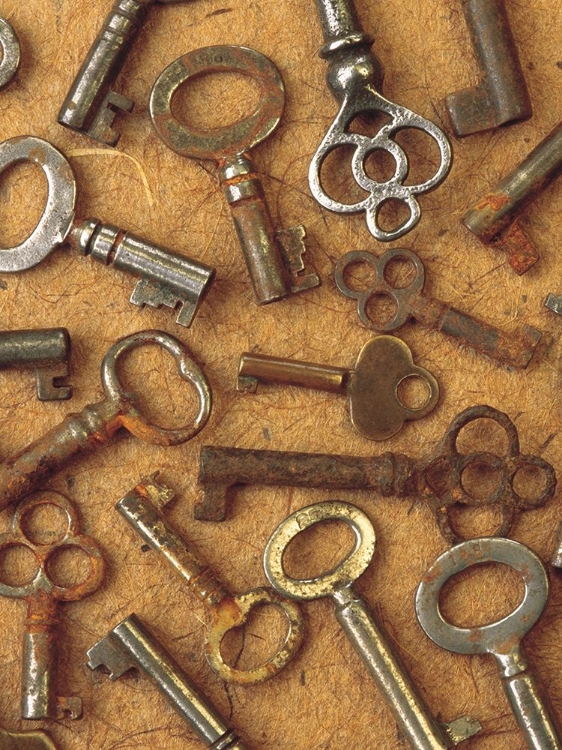 Picture of ANTIQUE KEY COLLAGE