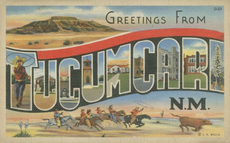 Picture of GREETINGS FROM TUCUMCARI