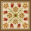 Picture of FLORAL FOLK TILE II
