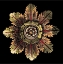 Picture of ROSETTE ON BLACK II