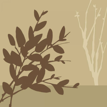 Picture of METRO LEAVES IN KHAKI I