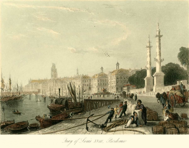 Picture of QUAY OF LOUIS XVIII, BORDEAUX