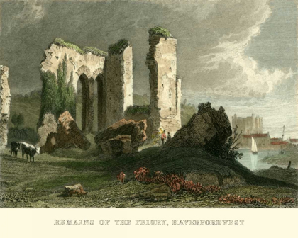 Picture of REMAINS OF PRIORY, HAVERFORD WEST