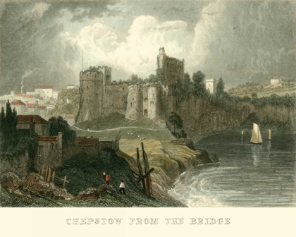 Picture of CHEPSTOW FROM THE BRIDGE