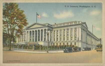 Picture of TREASURY BUILDING, WASHINGTON, D.C.