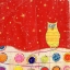 Picture of FEATHERS- DOTS AND STRIPES I