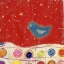 Picture of FEATHERS, DOTS AND STRIPES VIII