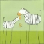 Picture of STICK-LEG ZEBRA II
