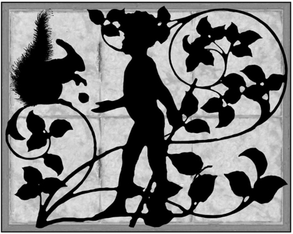 Picture of CHILD SILHOUETTE I