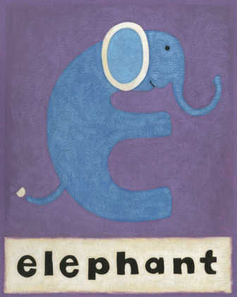 Picture of E IS FOR ELEPHANT