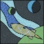 Picture of PATCHWORK PLANETS I