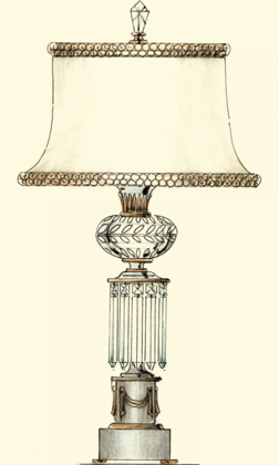 Picture of BOUDOIR LAMP III