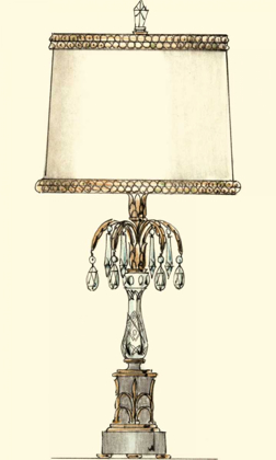 Picture of BOUDOIR LAMP IV