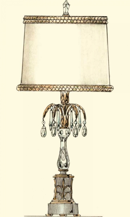 Picture of BOUDOIR LAMP IV