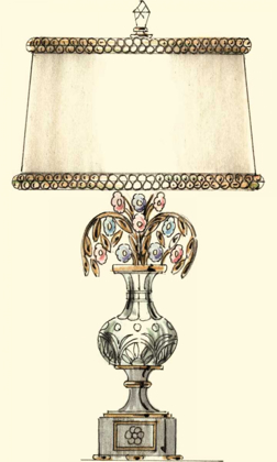 Picture of BOUDOIR LAMP V