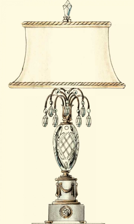 Picture of BOUDOIR LAMP VI