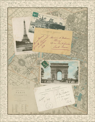 Picture of POST CARDS FROM PARIS