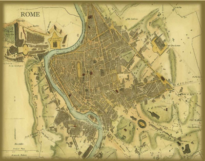 Picture of MAP OF ROME