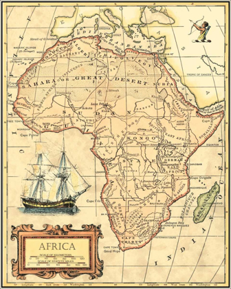 Picture of AFRICA MAP