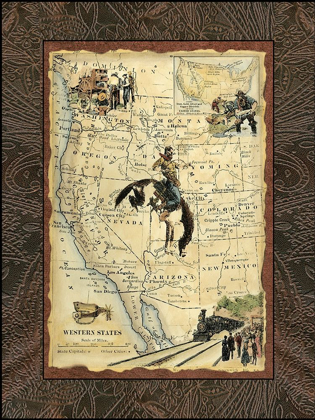 Picture of WESTERN STATES MAP