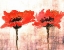 Picture of VIVID RED POPPIES V