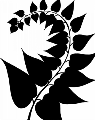 Picture of LEAF SILHOUETTE IV