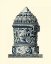 Picture of BLUE PORCELAIN URN II