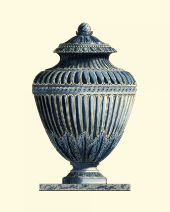 Picture of BLUE PORCELAIN URN III