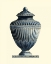 Picture of BLUE PORCELAIN URN III