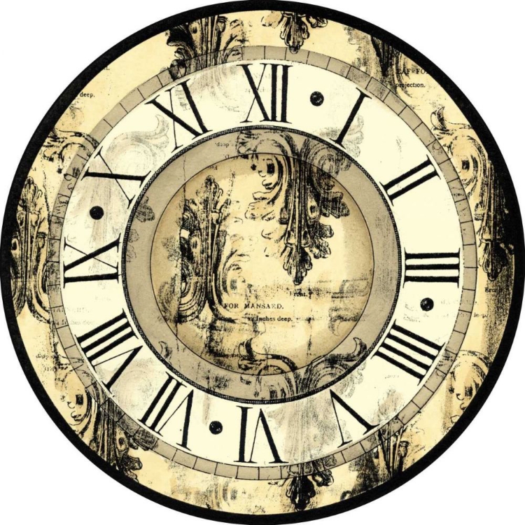 Picture of SMALL AGED ELEGANCE CLOCK