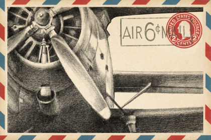 Picture of SMALL VINTAGE AIRMAIL II